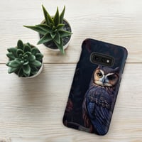 Image 5 of Baroque Style Gothic Inspired Owl Oil Painting Tough case for Samsung®