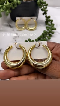 Gold Sammy earrings 