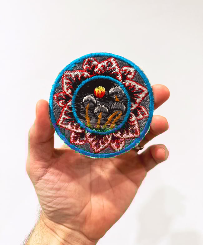 1980s Magic Mushroom 3.5” Patch