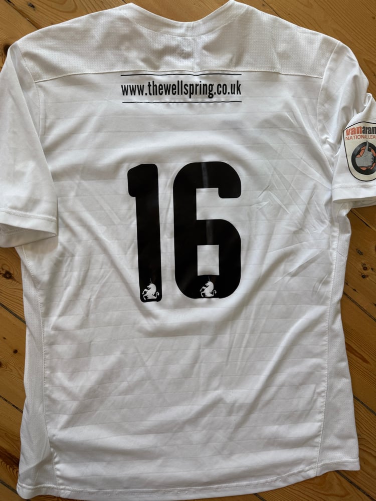 Match worn 2016/17 Joma away shirt
