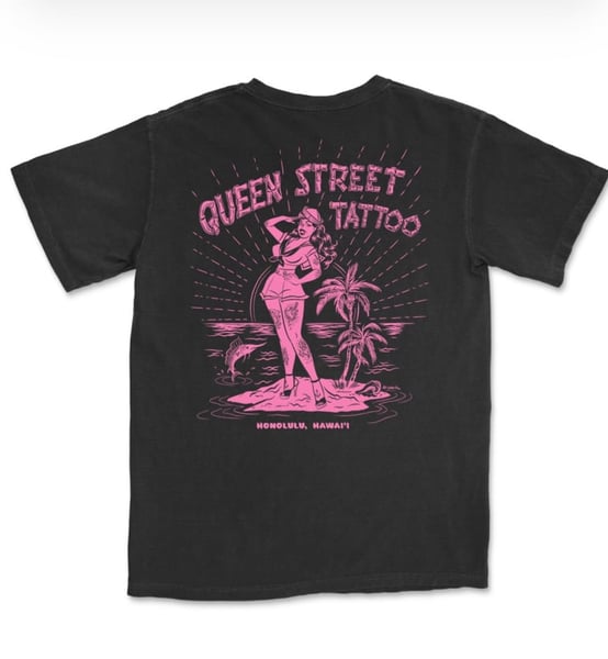 Image of Tattoo pin up / pink 