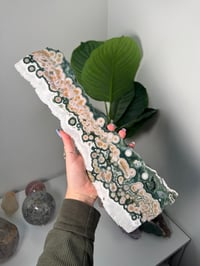 Image 2 of XL 8TH VEIN OCEAN JASPER SLAB - DOUBLE SIDED WITH STAND INCLUDED