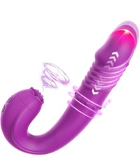 Thrusting Rabbit Vibrator 
