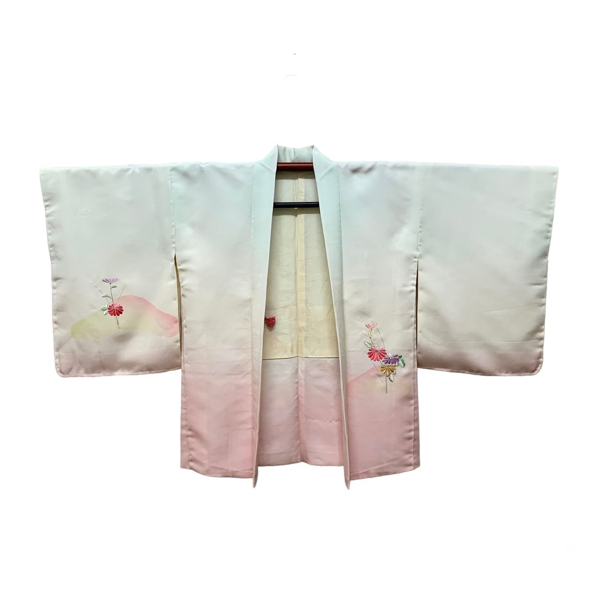 Antique Silk Haori (Pastel Tones & Flowers) | LUMEN