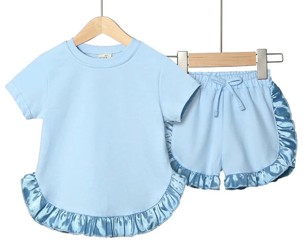 Image of Shorts frill set