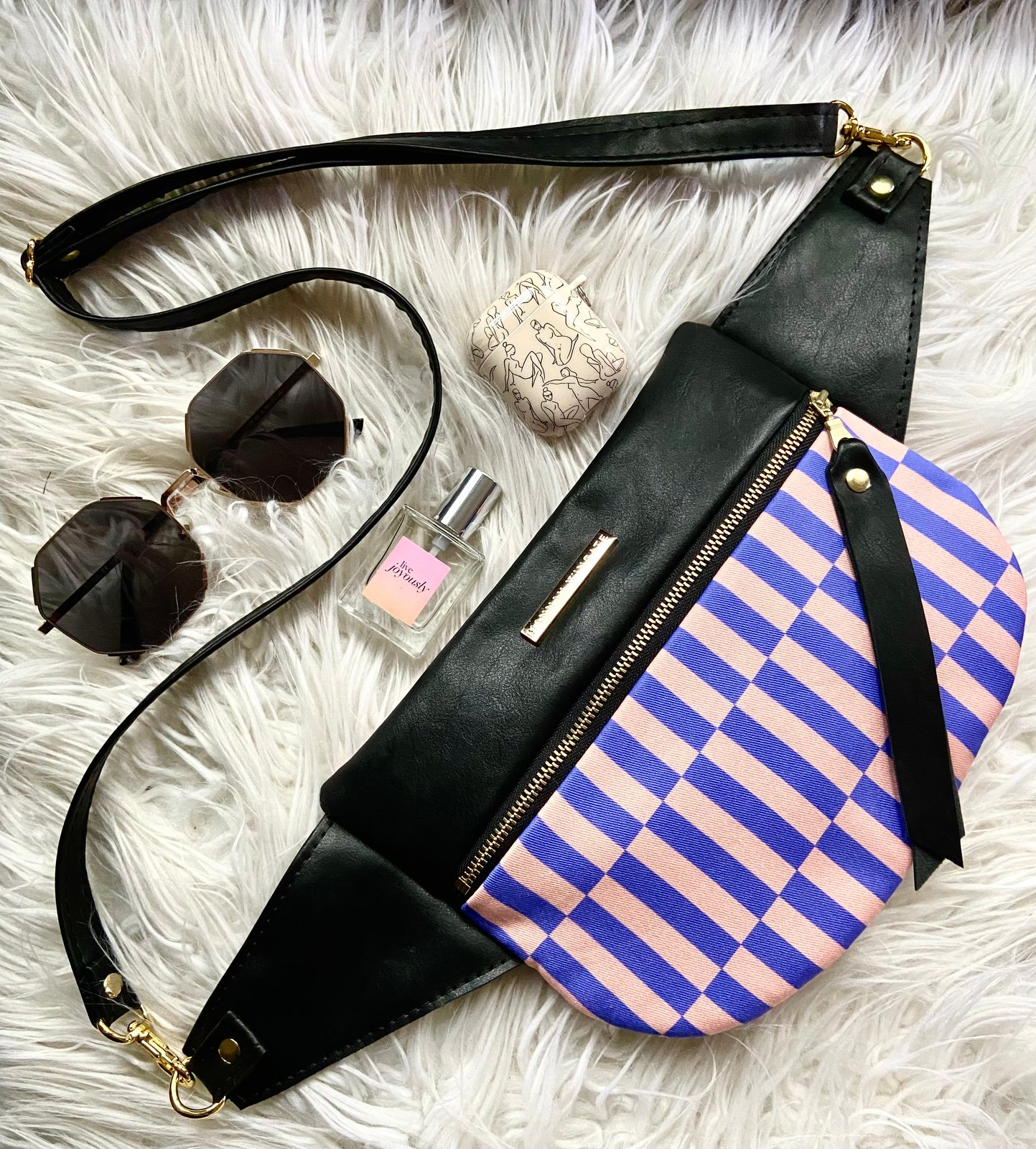 Periwinkle hot sale crossbody bag