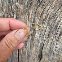 Image 3 of Diamond Hoop Gold