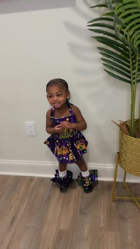 Toddler dress with socks 