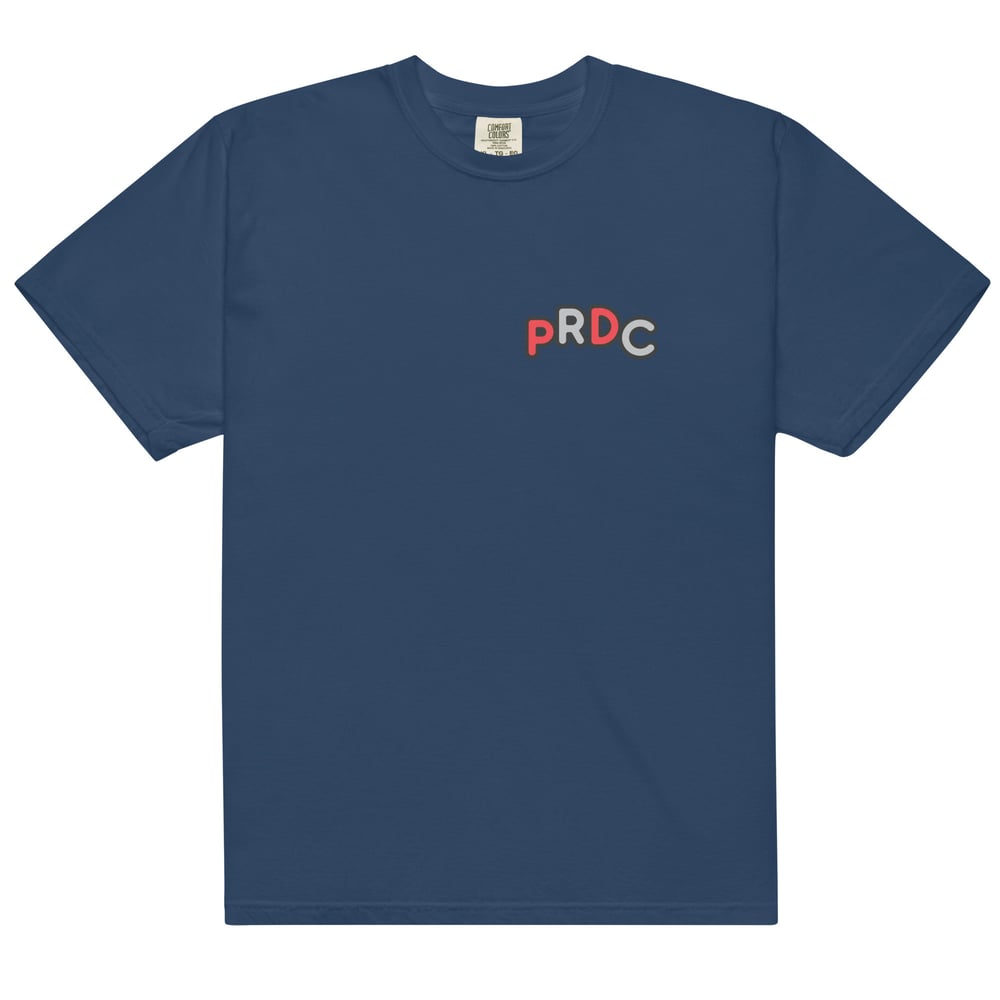 PRDC ON THE BEATS Unisex garment-dyed heavyweight t-shirt