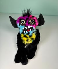 Image 1 of Weighted Nervous Monster -   Neon Leopard