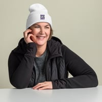Image 1 of Bad Hair Cuffed Beanie 3