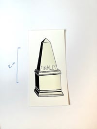 Image 4 of Grave Sticker WHOLESALE (Pack of 12)
