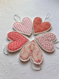 Image 2 of Pink Mini heart decorations 