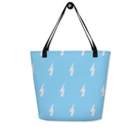 Image 1 of Mister Energy All-Over Print Large Tote Bag