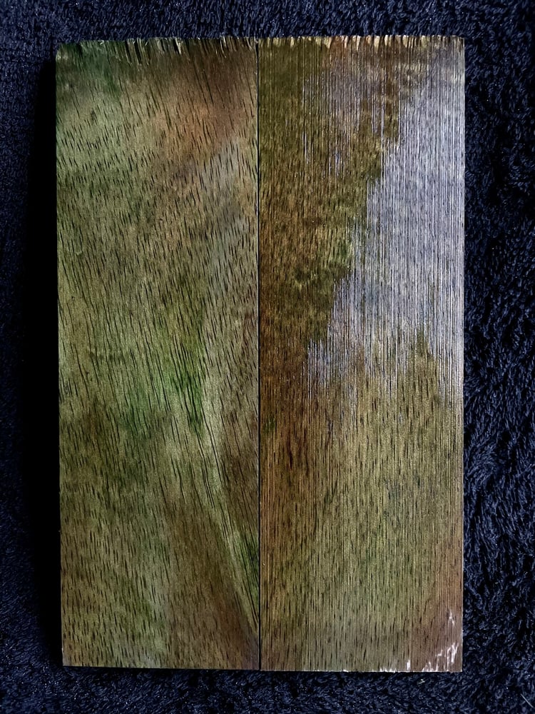 Image of Budget Curly Koa Knife Scales BK-40