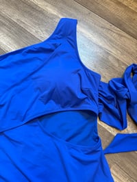 Image 2 of NWT fashion Nova blue swimsuit 