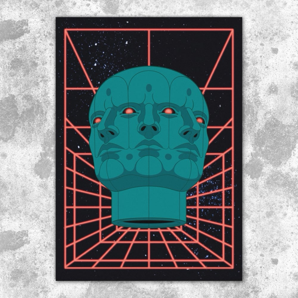 Image of 3_Faces / Print_A4