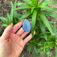 Image 2 of Mystic Blue Leaf Coin