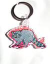 Raccoon Keyring