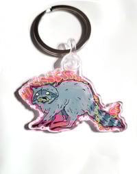 Image 1 of Raccoon Keyring