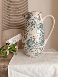 The Opal Floral Jug