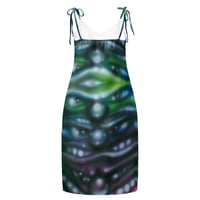 Image 3 of KILLS Tie-strap midi dress