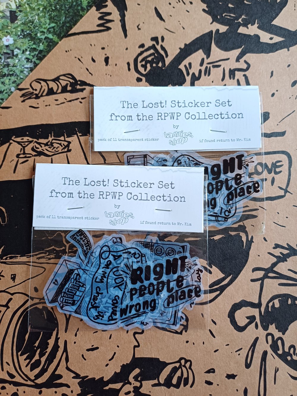 Image of THE LOST! STICKER PACK