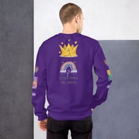 Image 6 of True Colors Pride Unisex Sweatshirt