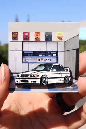 Image of KUWTB Kustoms E36 M3 Alpine White