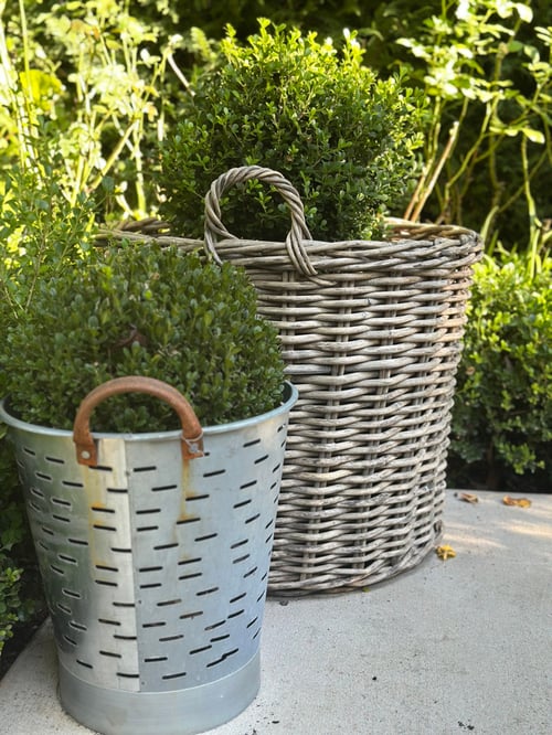 Image of Vintage Turkish Olive Bucket 