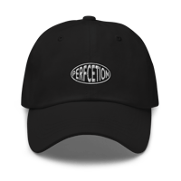 Image 3 of Perfcetion Oval Cap - Black/White on Black