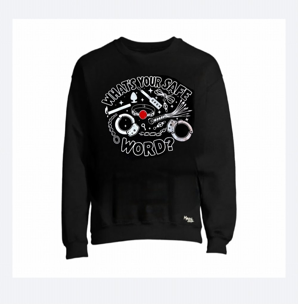 Safe word pullover Sweater