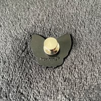 Image 2 of Orange Tabby Cat Head Small Enamel Pin