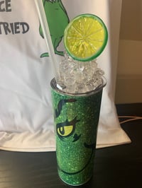 Image 5 of Grinch iced tumbler and T