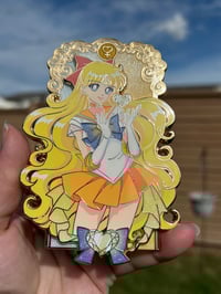 Image 5 of Devotion V enamel pin 