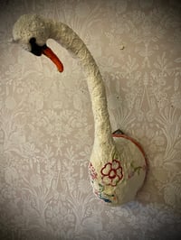 Image 1 of Antique lace swan