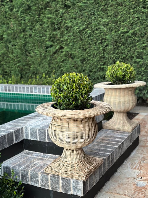 Image of Wicker Urn 