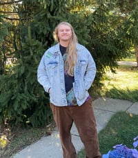 Image of Women’s XXL Billy Strings Demin Jacket 