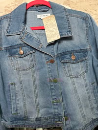 Image 2 of OH HELL YES DENIM JACKET