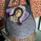Image of Magical Fae Forest Creature Round Canvas And Tapestry Purse 