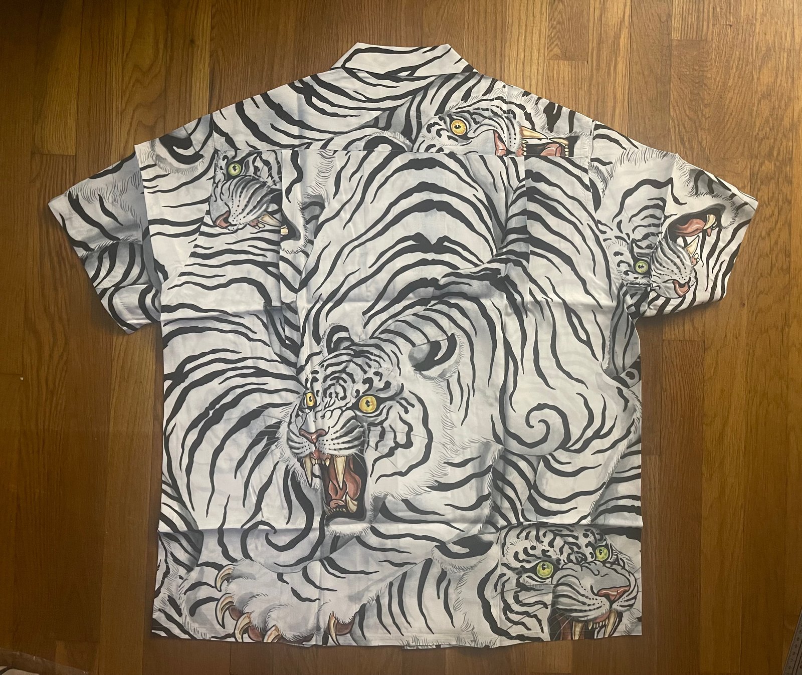 トップス 25ss WACKO MARIA TIGER SHAWAIIAN SHIRT DHgate.com:WACKO MARIA TIM LEHI Tiger Print Hawaiian Vintage