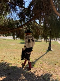 Image 1 of Jacquard Rabbit Cardigan 