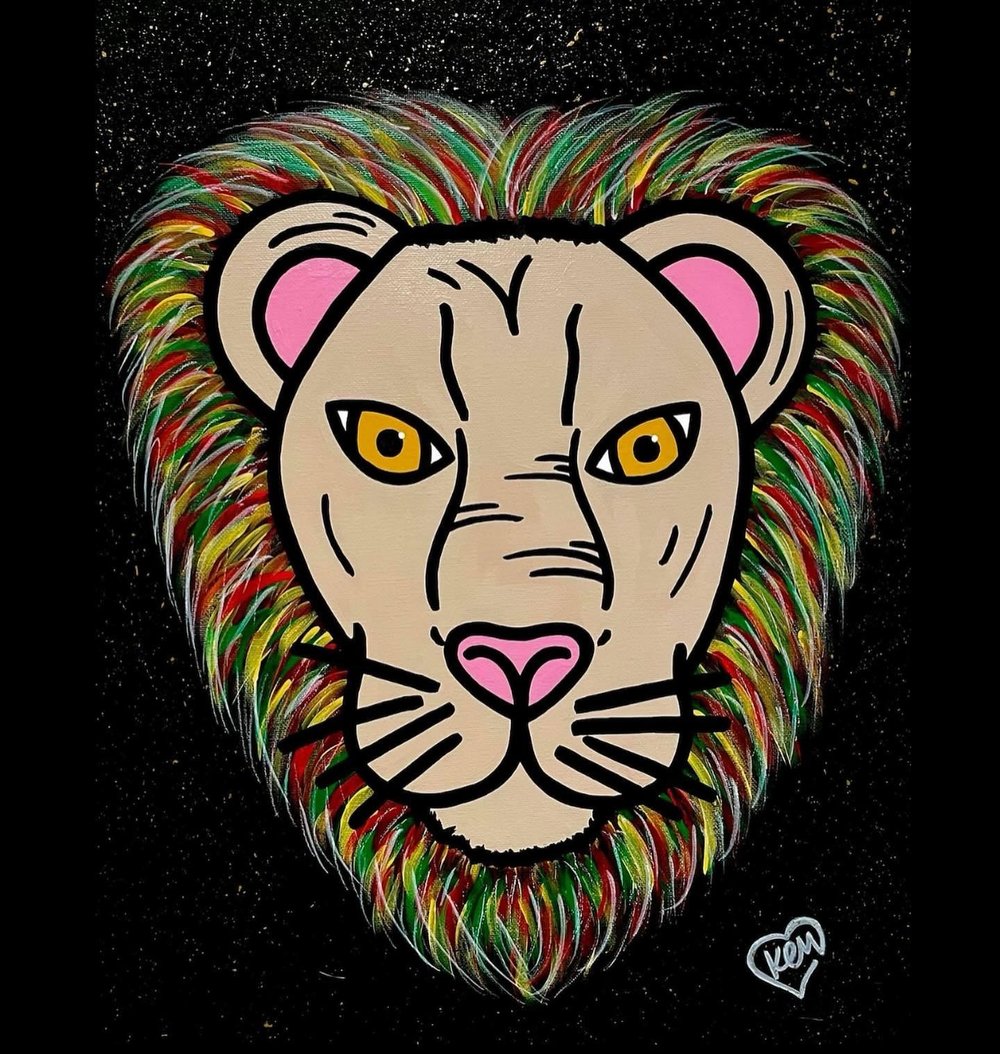 Small Rasta Lion Hoodie