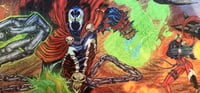 Image 2 of 17"x22" Spawn Poster on art quality canvas