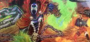 Image of 17"x22" Spawn Poster on art quality canvas