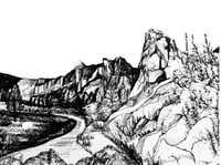 Image 2 of ‘Smith Rock View’ Illustration