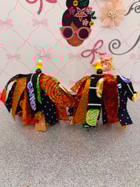 Autum Leave Tassel Earrings