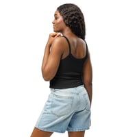 Image 8 of Women’s micro-rib tank top
