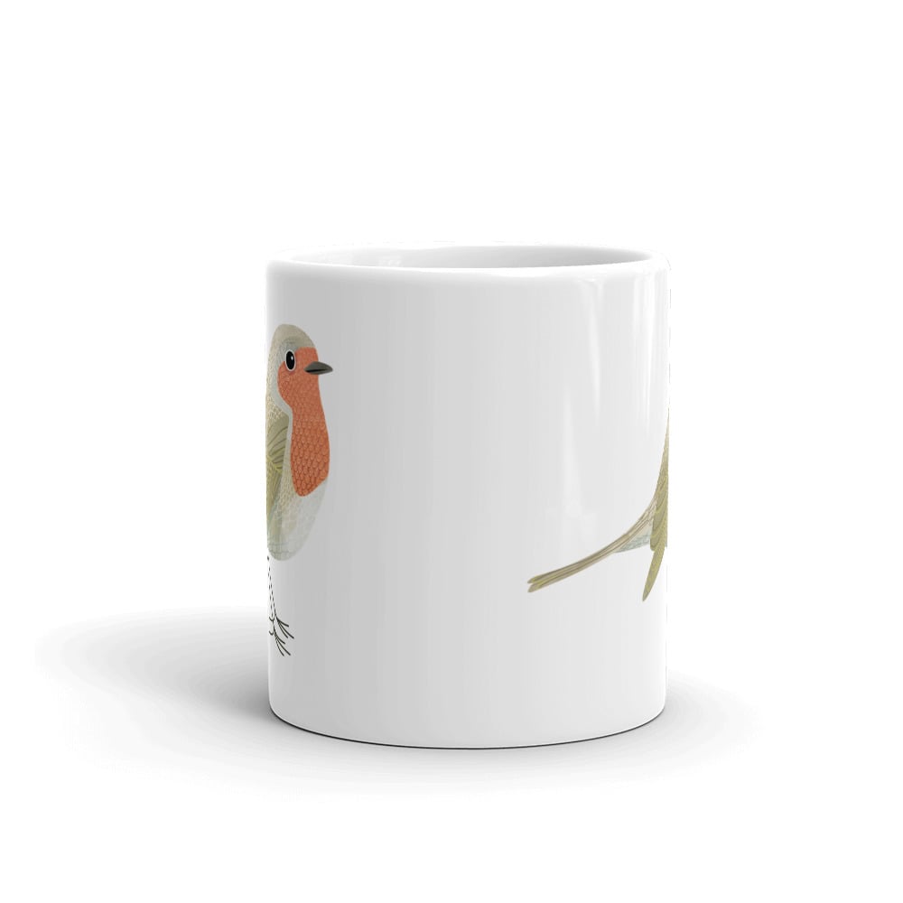 Ceramic Mug: Robin