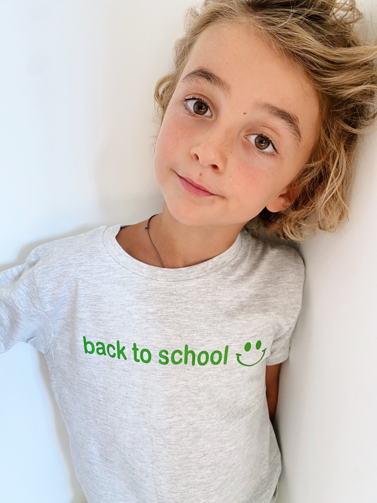 Image of Tee Shirt Back to School Gris